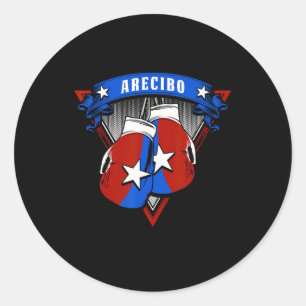 Puerto Rican Arecibo Classic Round Sticker