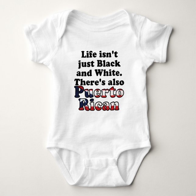 Puerto Rican Baby Bodysuit (Front)