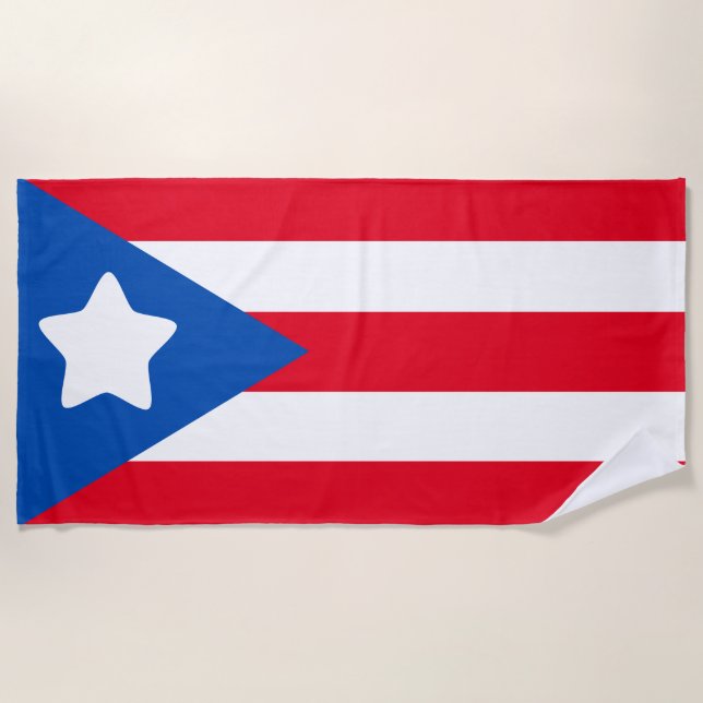 Puerto Rican Beach Towel (Front)