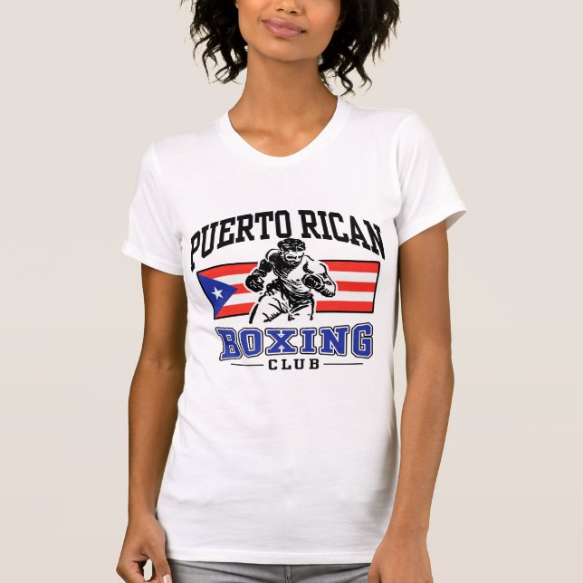 Puerto Rican Boxing T-Shirt (Front)