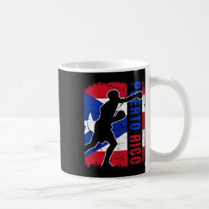 Puerto Rican Boxing Team Puerto Rico Flag Boxing G Coffee Mug