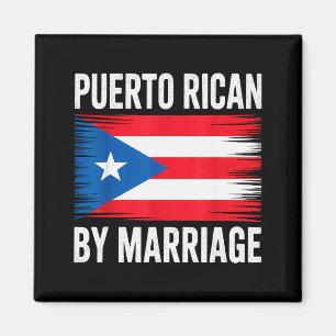 Puerto Rican By Marriage Puerto Rico  Magnet