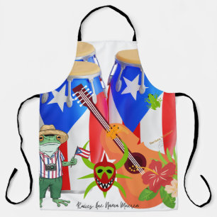 Puerto Rican Cultural Cooking Gift Apron