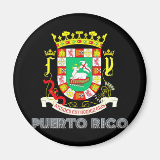 Puerto Rican Emblem Magnet