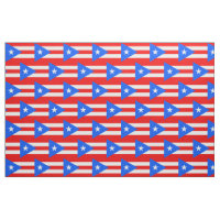 Puerto Rican Flag fabric
