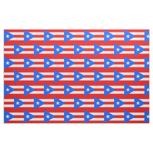 Puerto Rican Flag fabric