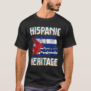 Puerto Rican Flag Hispanic Heritage Boricua Puerto T-Shirt