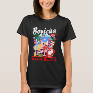 Puerto Rican Flag Idea For Women & Boricua Puerto  T-Shirt
