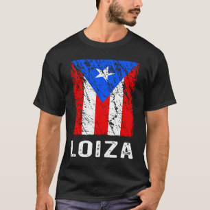 Puerto Rican Flag Loiza Puerto Rican Pride T-Shirt