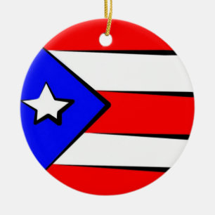 Puerto Rican Flag Ornament