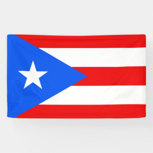Puerto Rican Flag (Puerto Rico) Banner
