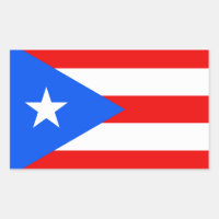 Puerto Rican flag Stickers
