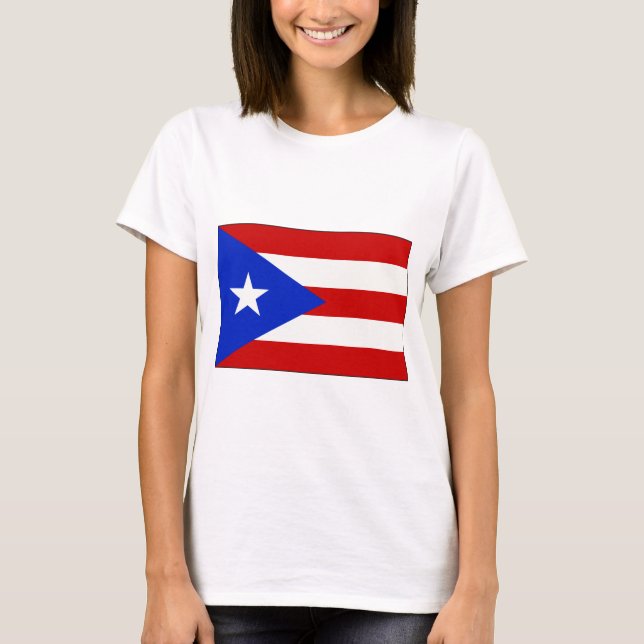 Puerto Rican Flag T-shirts and Gifts (Front)