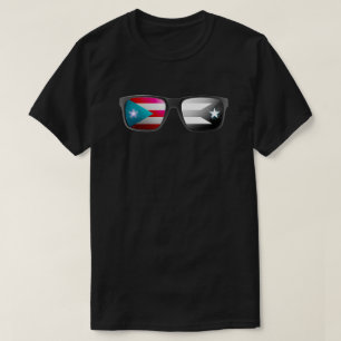 Puerto Rican Flags Shades   Boricua , Puerto Rico  T-Shirt