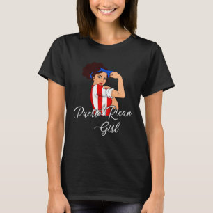 Puerto rican Girl boricua taino puerto rican T-Shirt