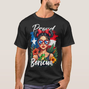 Puerto Rican Girls Boricua Puerto Rico Heritage  T-Shirt