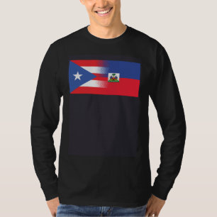 Puerto Rican Haitian Flag Puerto Rico Haiti T-Shirt