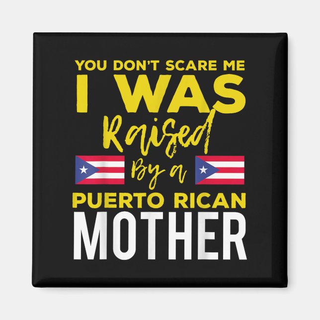 Puerto Rican Joke Quote Puerto Rico Pride  Magnet (Front)