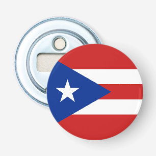 Puerto Rican National Flag Bottle Opener