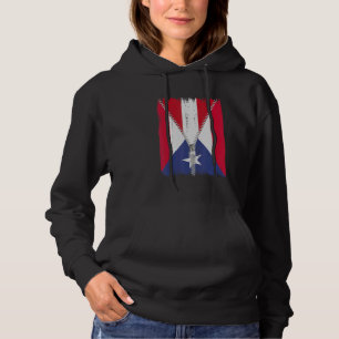 Puerto Rican Peruvian Flag Puerto Rico Peru Zip Hoodie