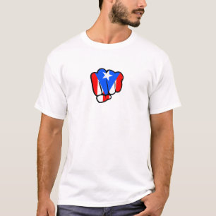 Puerto Rican Power Fist   Boricua Pride T-Shirt