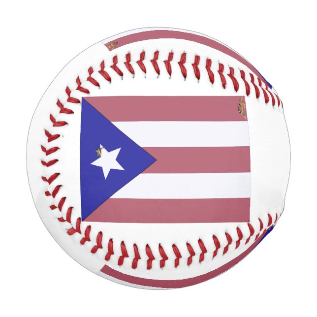 Puerto Rican Pride Baseball (Back Right)