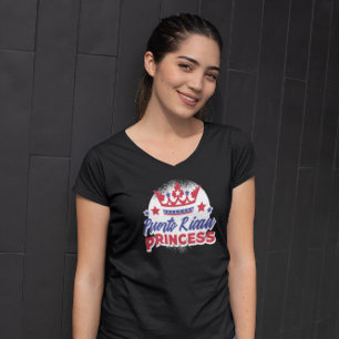Puerto Rican Princess Cute Boricua Girl Pride  T-Shirt