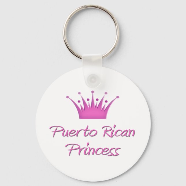Puerto Rican Princess Key Ring (Front)