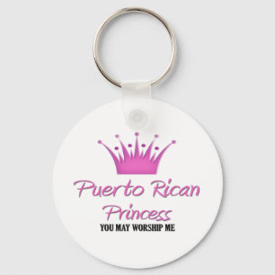 Puerto Rican Princess Key Ring
