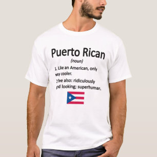 Puerto Rican Puerto Rico Flag Puerto Rican Roots T-Shirt
