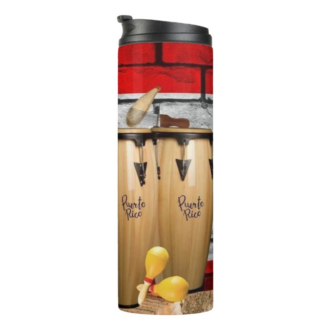 Puerto Rican Rhythms  Thermal Tumbler (Rotated Right)