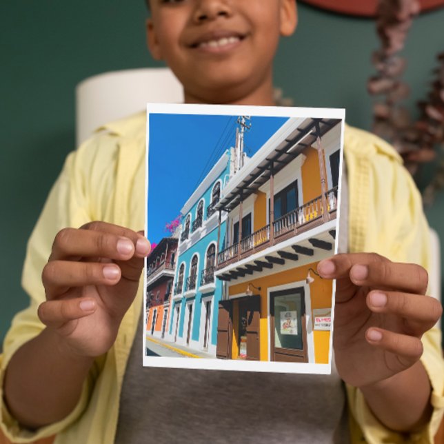 Puerto Rican Street  Postcard (Creator Uploaded)