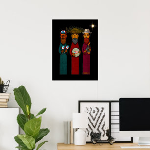 Puerto Rican Three Wise Men – Parranda Poster