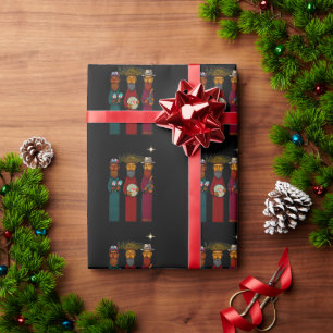Puerto Rican Three Wise Men – Parranda Wrapping Paper