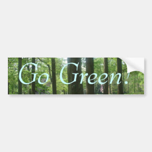 Puerto Rico 422, Go Green! Bumper Sticker