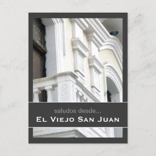 Puerto Rico Arquitectura Española Postcard