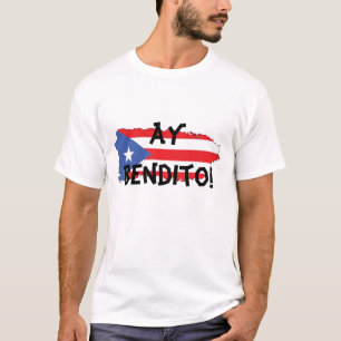 Puerto Rico Ay Bendito T shirt