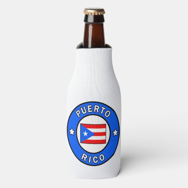 Puerto Rico Bottle Cooler (Bottle Front)