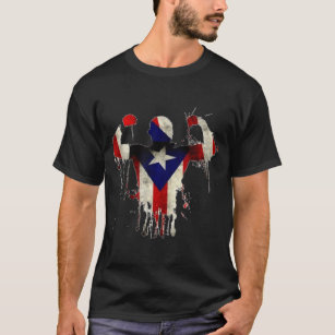 Puerto Rico Boxing Gloves Boxeo  Ropa Unisex  T-Shirt