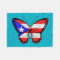 Puerto Rico Butterfly Flag