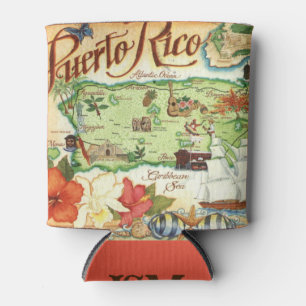 Puerto Rico Can Cooler