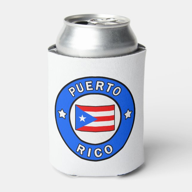 Puerto Rico Can Cooler (Can Front)