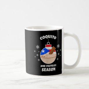 Puerto Rico Christmas Coquito And Pasteles Season  Coffee Mug