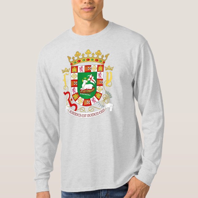 Puerto Rico COA T-Shirt (Front)