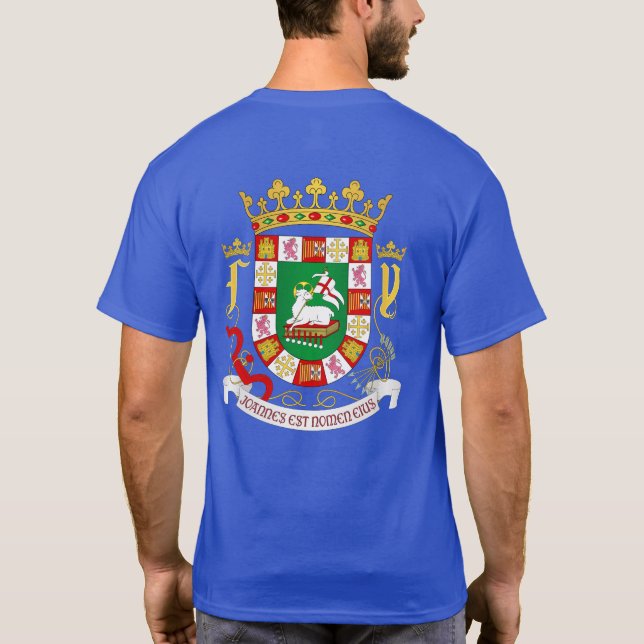Puerto Rico COA T-Shirt (Back)