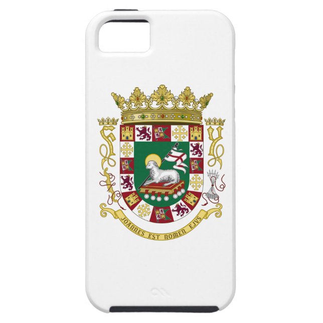 Puerto Rico Coat of Arms Case-Mate iPhone Case (Back)