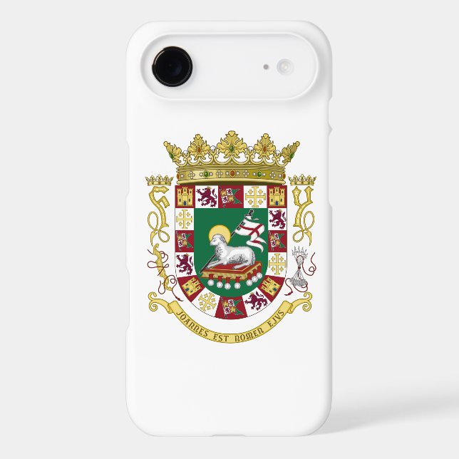 Puerto Rico Coat of Arms Case-Mate iPhone Case (Back)