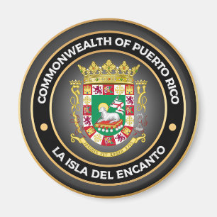 Puerto Rico Coat of Arms Magnet