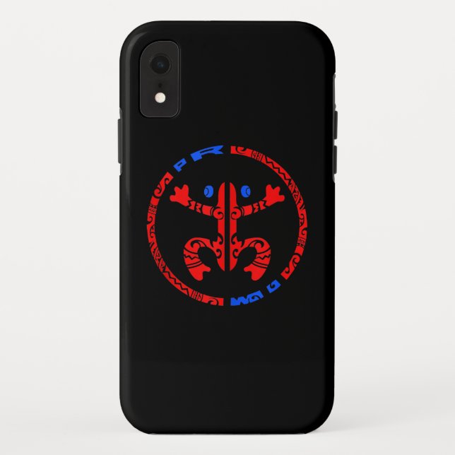Puerto Rico Coqui Frog Taino - Boricua Tradition Case-Mate iPhone Case (Back)