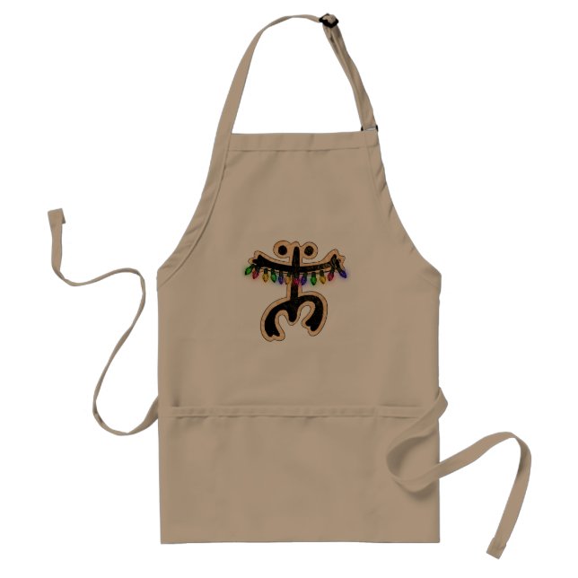 Puerto Rico Coqui Xmas Lights I Navidad Boricua Standard Apron (Front)